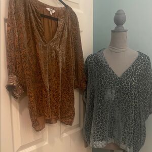 Velvet Blouse Duo Price includes both!!